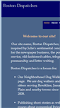 Mobile Screenshot of bostondispatches.com